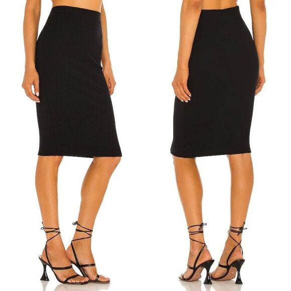 NWT GENERATION LOVE Nell Rib-Knit Pencil Skirt S - Picture 1 of 9